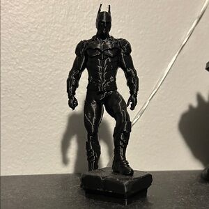 Black Batman Figurine Statue - Standing Pose